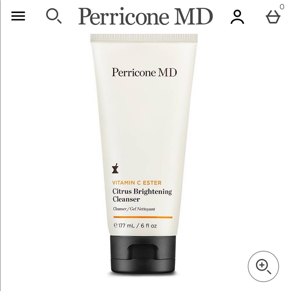 perricone md vitamin c brightening cleanser